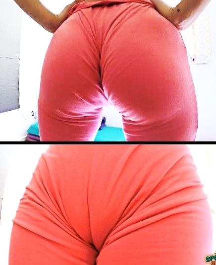 Winona in pink leggings
