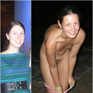 hot teen dressed undressed