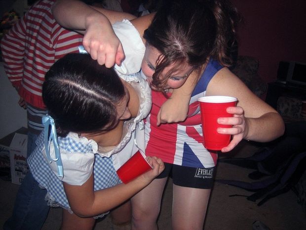 Dirndl fight club