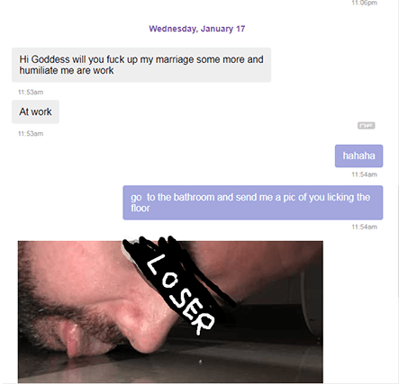 Loser's Femdom  Nasty  Tasks