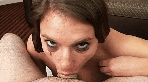 Throating hard
