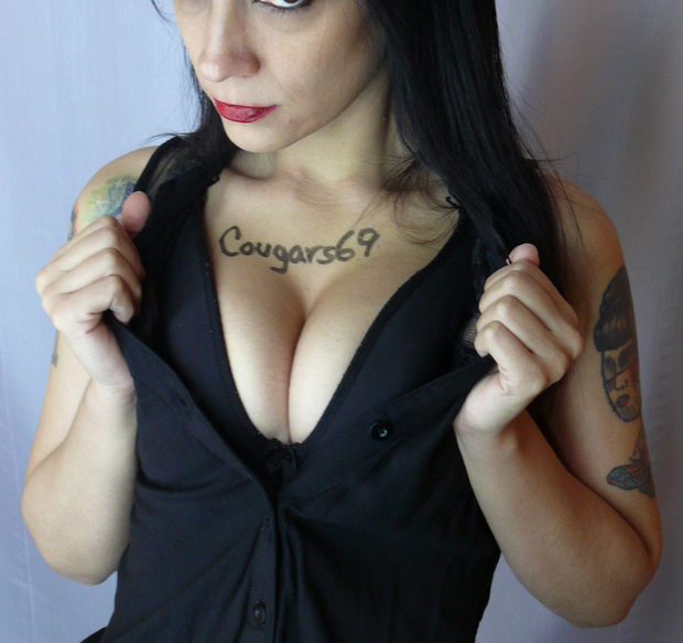 Some sexy cougar slut from Cougars69