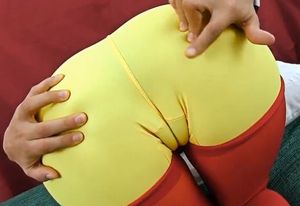 Winona in booty shorts