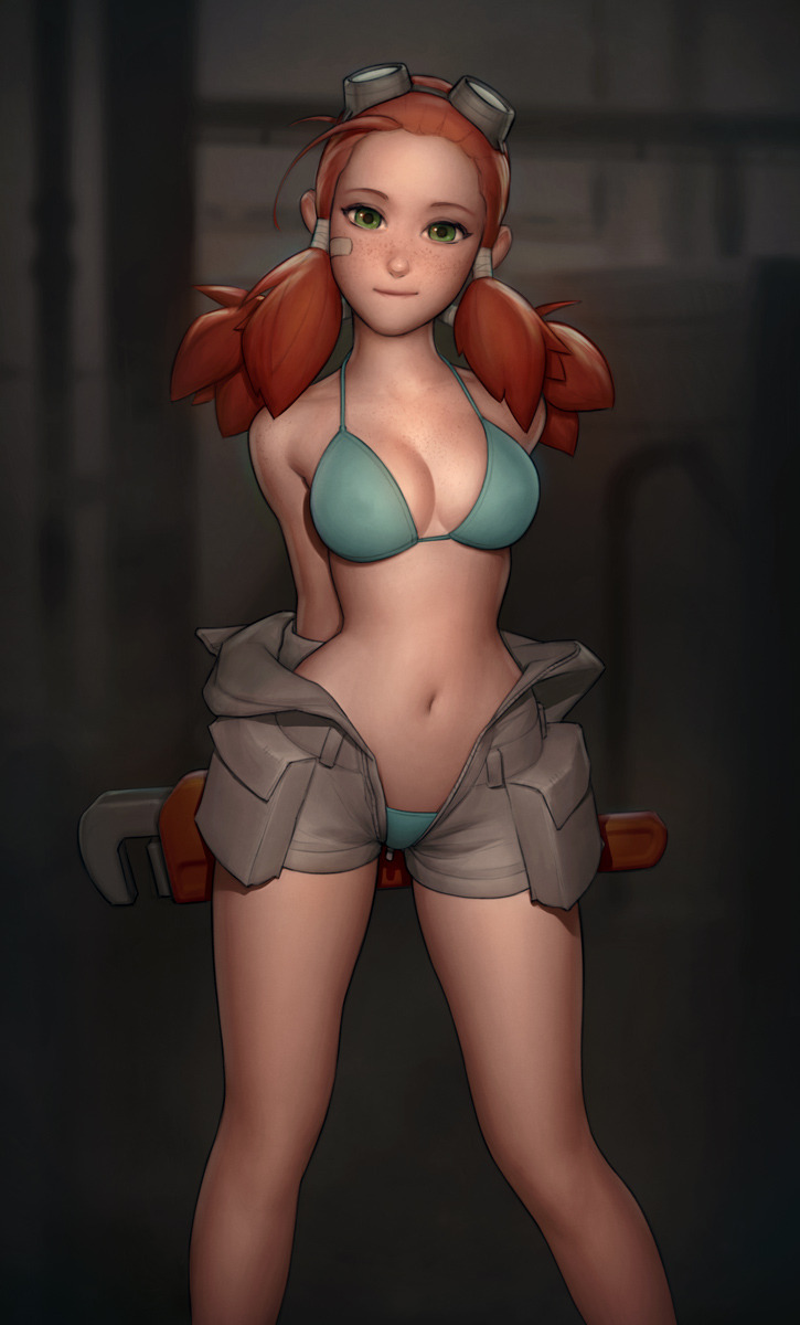 The hot mechanic.