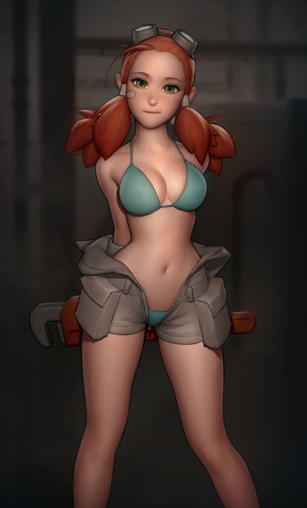 The hot mechanic.