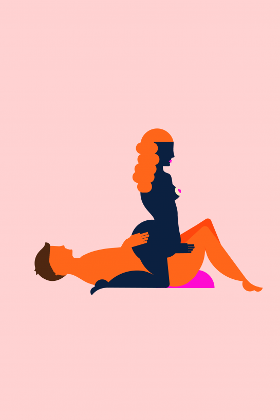 Propped Reverse Cowgirl