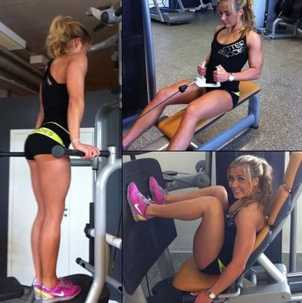 Stunning Gym Babe