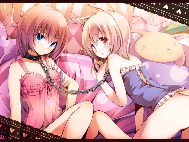 Nekos chained up