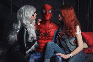 Spider-Man Black Cat Mary Jane Cosplay Marvel by AGflower