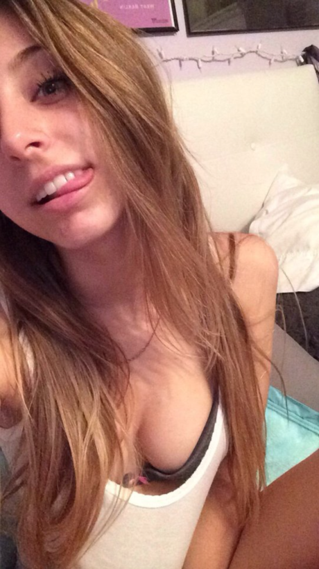 Tongue out top down