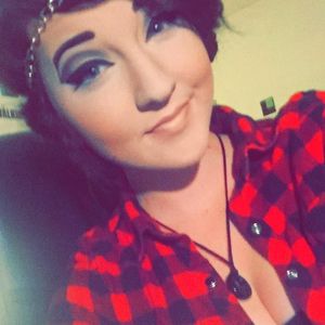 Kay L'Amour from Kent in buttons with big tits - zxzx FOTA cute outfit with button snaps