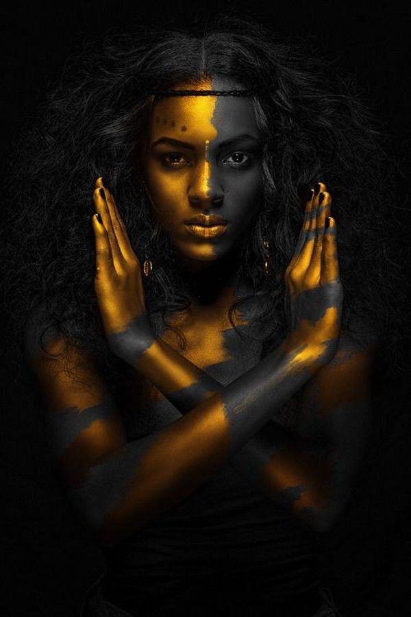 Golden darkness