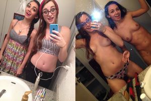 petite teens on off together