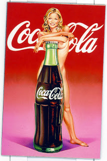 Sexy Coca cola Pin Up