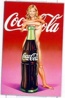 Sexy Coca cola Pin Up