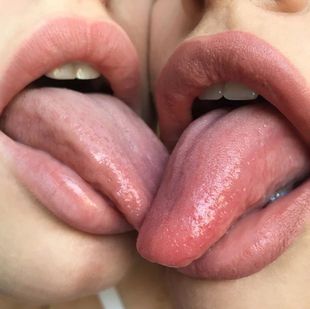 Tounge, Facial, Hottest