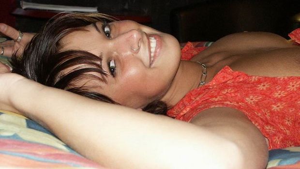 You can tell by her smile, she likes what she sees
