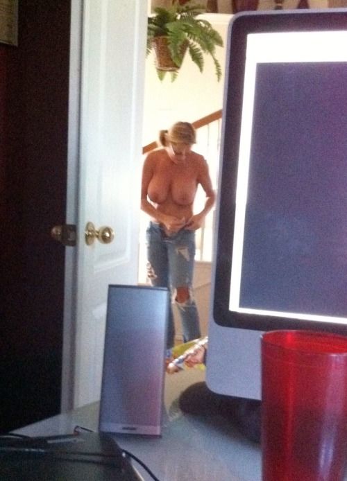 Big tit mom caught