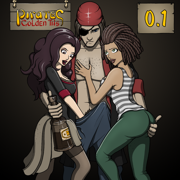 Pirates: Golden Tits Version 0.1Win/Android by Hot Bunny