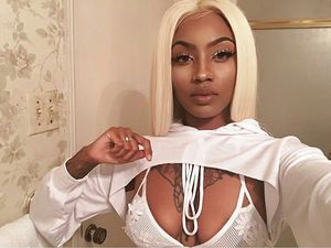 Hot blonde big tits ebony