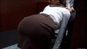 asian secretary get naughty