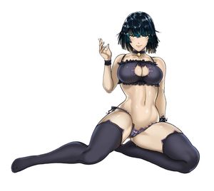 Fubuki in lingerie (by thegoldensmurf)
