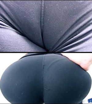 Yasmin visible thong line