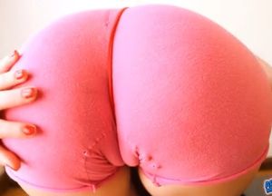 Ariel pink booty shorts