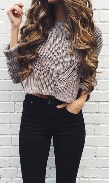 Hot body black jean