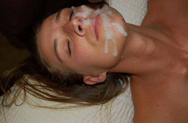 Huge shot to the face.