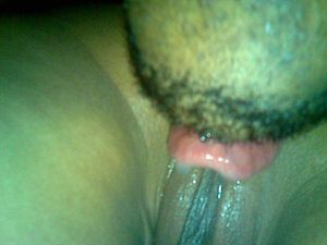 She loves it when I lick her pussy clean