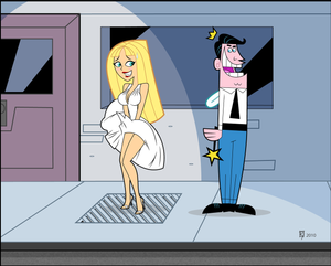 Dad Running Amok by SFToon