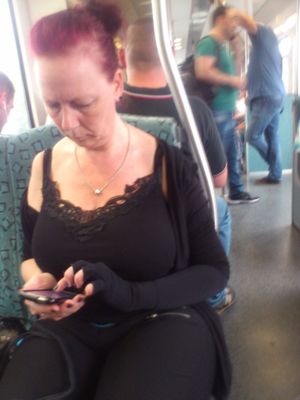 big saggy tits angela