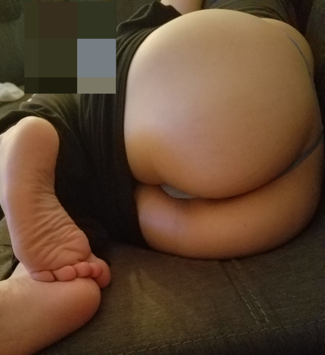 Laying around