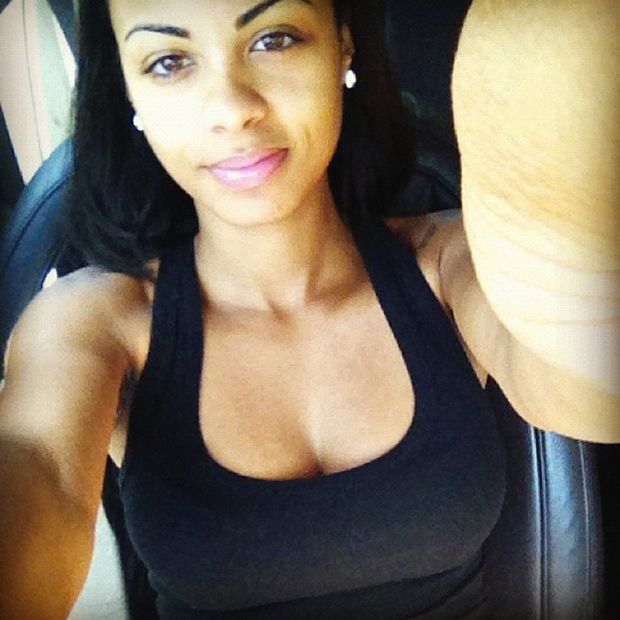 Hot ebony selfie