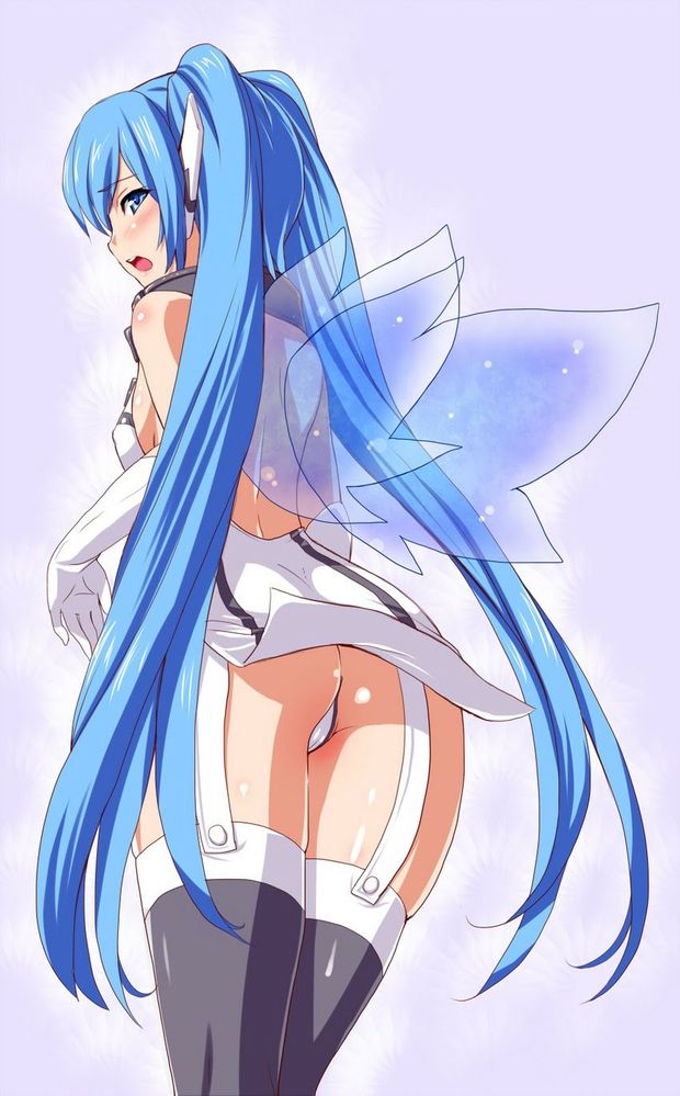Nymph showing off