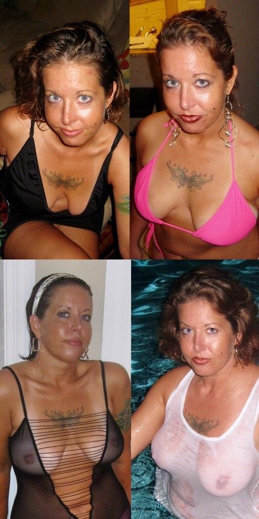 Milf showing off her big tits