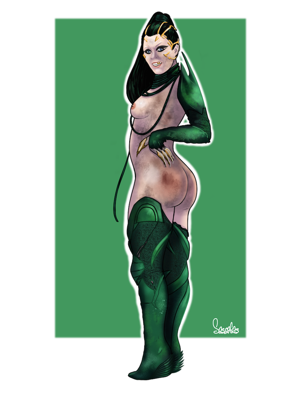 Rita Repulsa Pinup by Sassafras