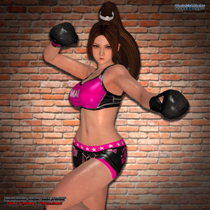 MMA Fighters Photoshoot: Mai Shiranui by ShadowNinjaMaster