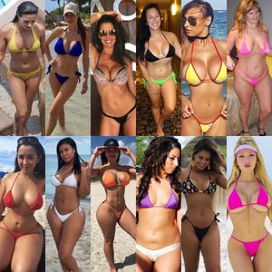 Collection of sluts in bikinis