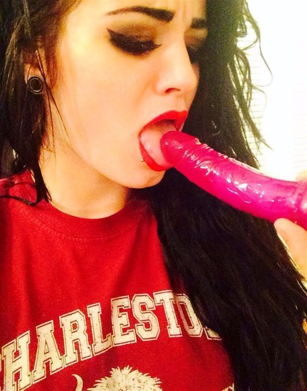 WWE star Paige has a new toy to play with