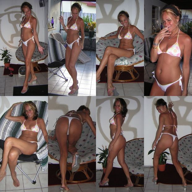 Long legged Milf in bikini