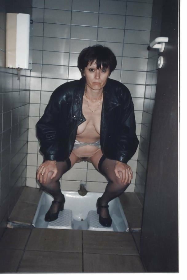 Women on toilet