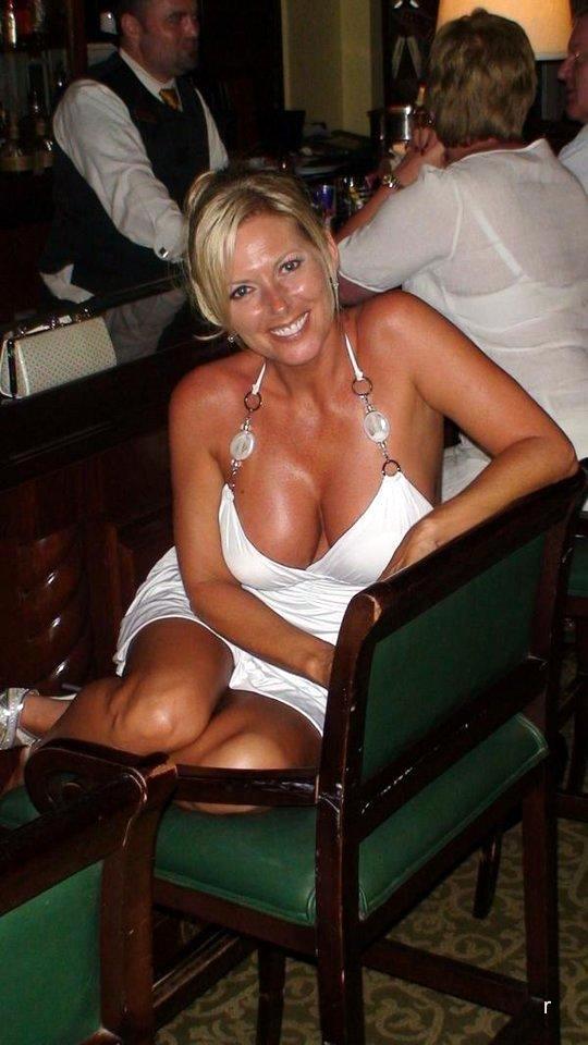 in the bar