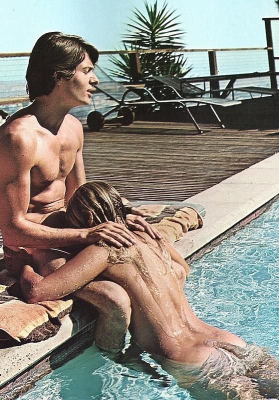 poolside blowjob