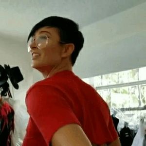 Zahra trying on shorts 6