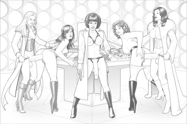 Doctor Who - Time Ladies (shemale) by High Heeled Jill
