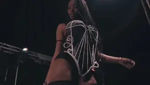 sensual ebony lady
