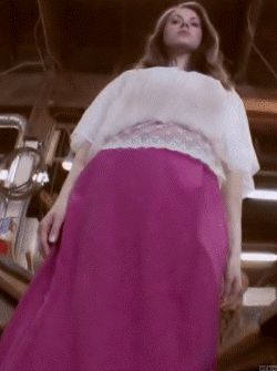 Alison Brie upskirt flash GIF