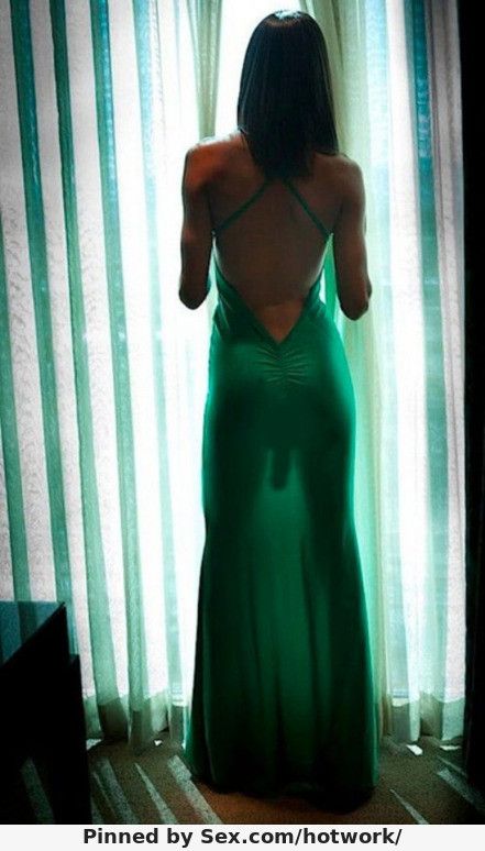 lady in green